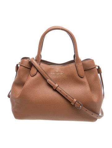 Leather Top Handle Bag