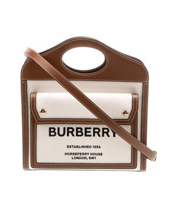 Burberry Canvas Pocket Tote