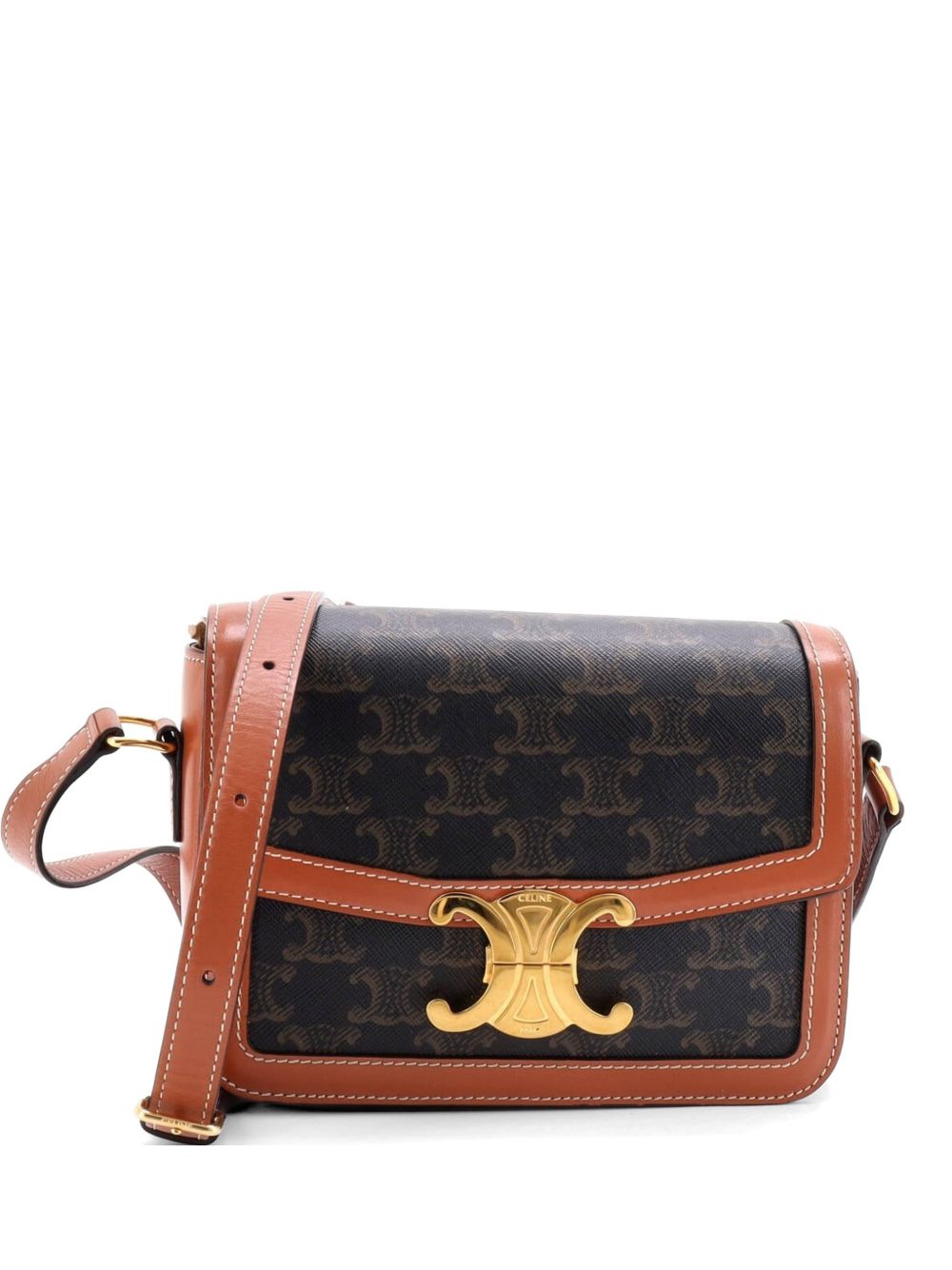 Triomphe Triomphe Coated Canvas Teen shoulder bag