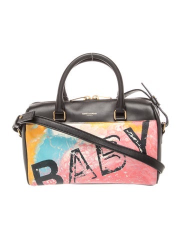 Leather Top Handle Bag