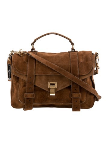 Proenza Schouler Suede Top Handle Bag