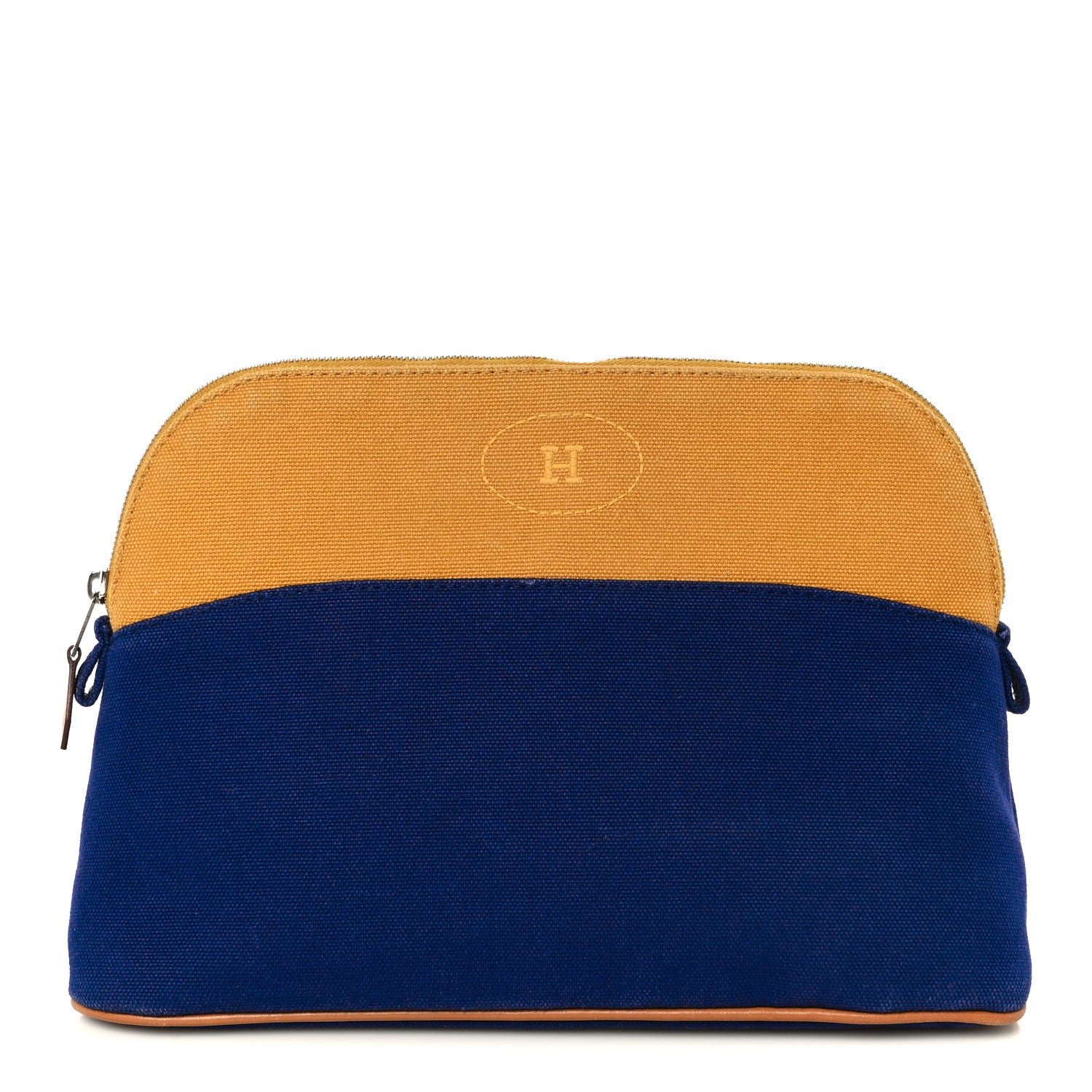 Hermes Toile Trousse De Voyage Cosmetic Case