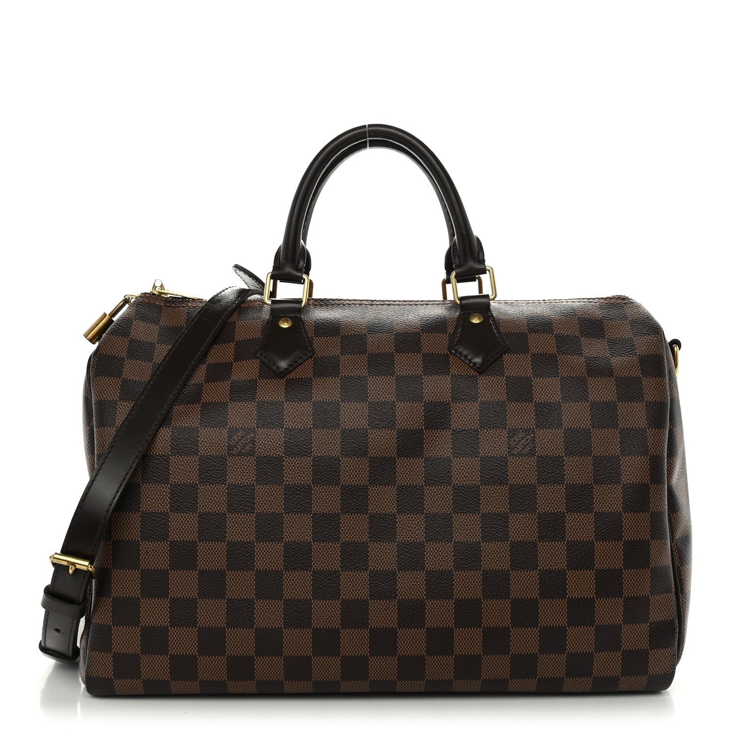 Louis Vuitton Damier Ebene Speedy Bandouliere 35