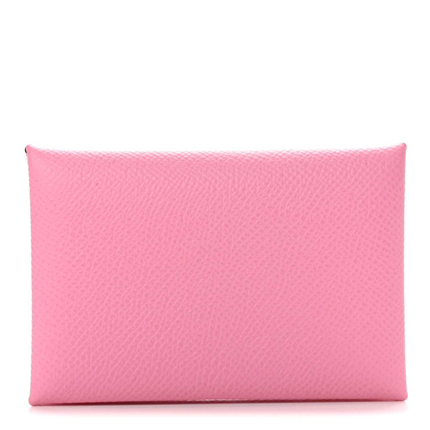 Hermes Epsom Calvi Card Case 5P Pink