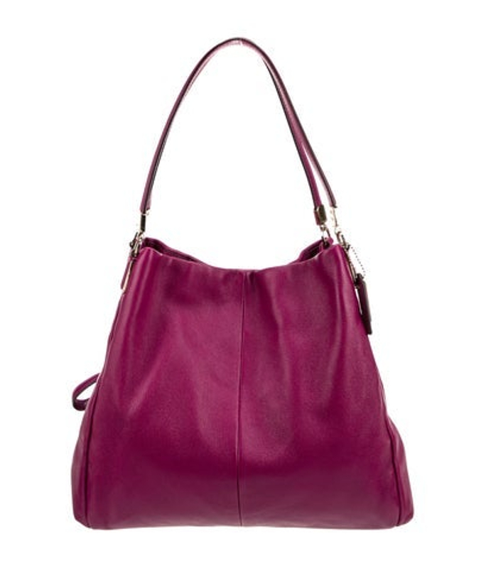 Coach Leather Top Handle Bag