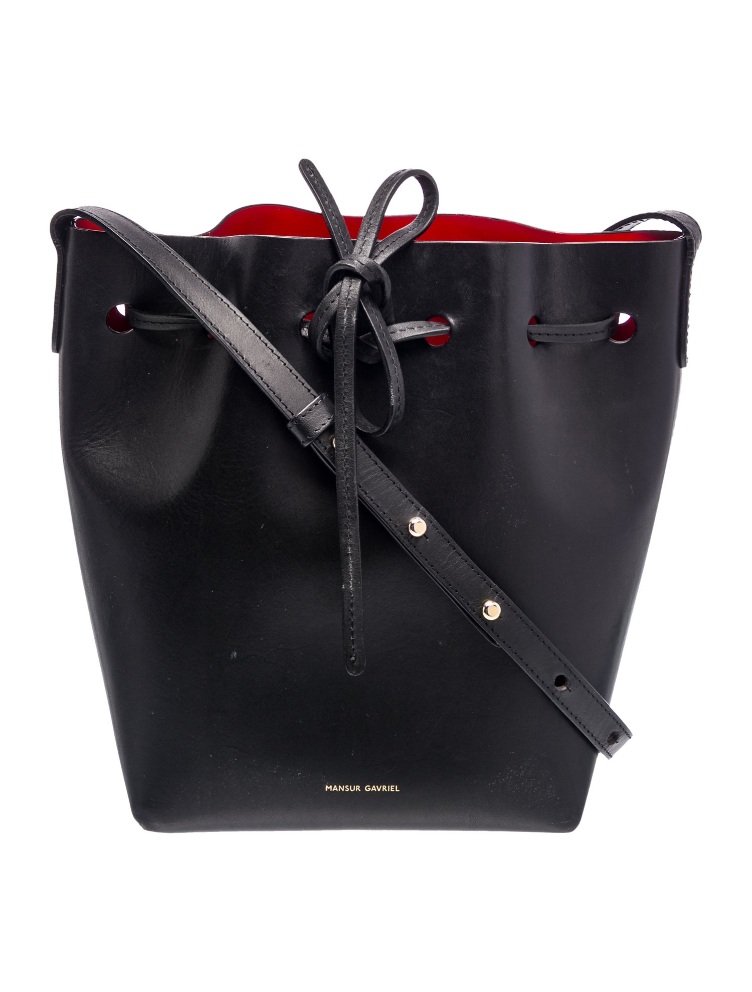 Leather Bucket Bag