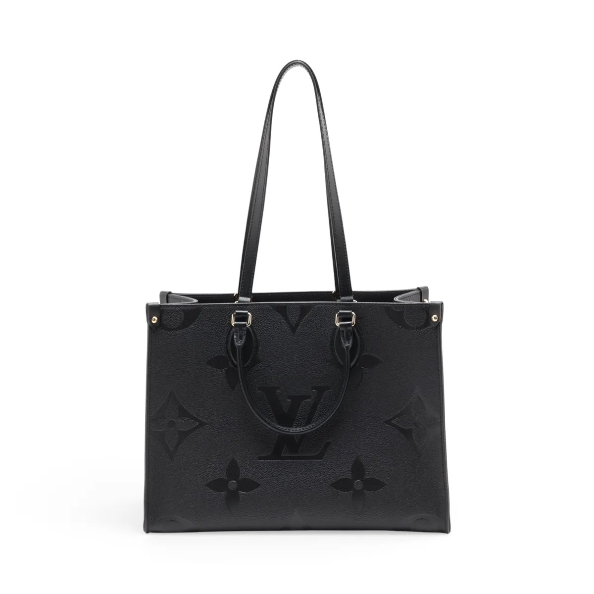 Louis Vuitton monogram empreinte On the Go MM M45595 Black There was an RFID res