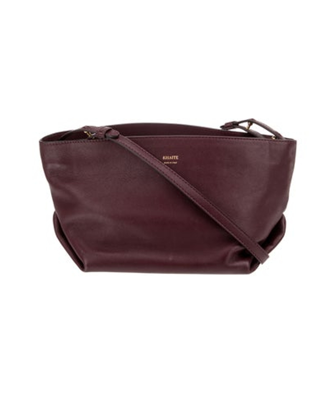 Khaite Leather Crossbody Bag