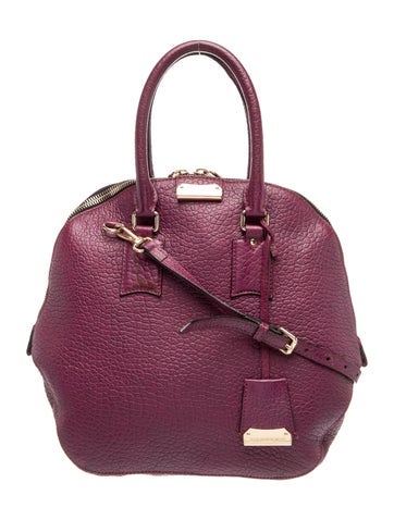 Leather Top Handle Bag