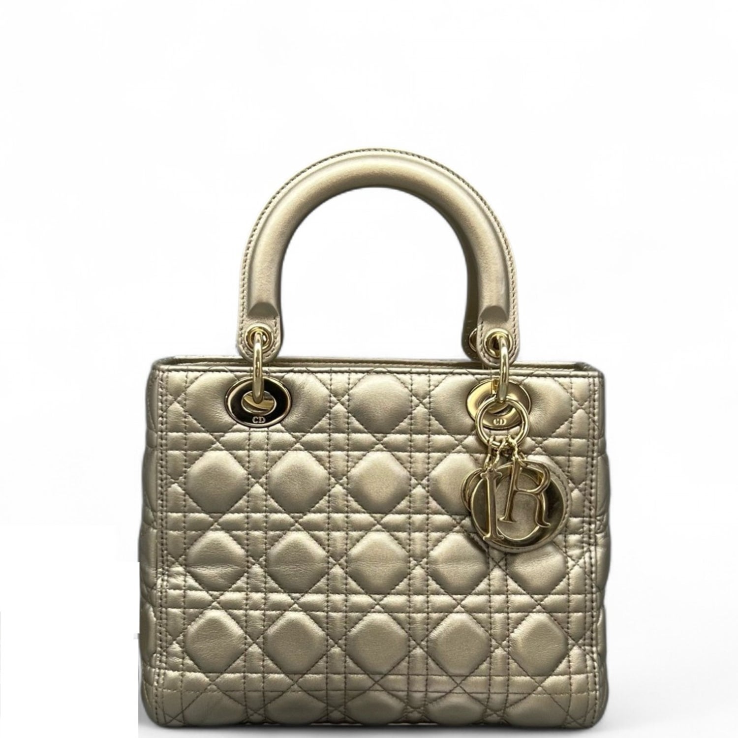 Calfskin Lady Dior Medium