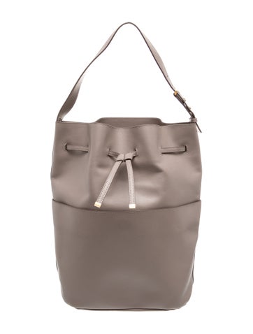 Cuyana Leather Bucket Bag