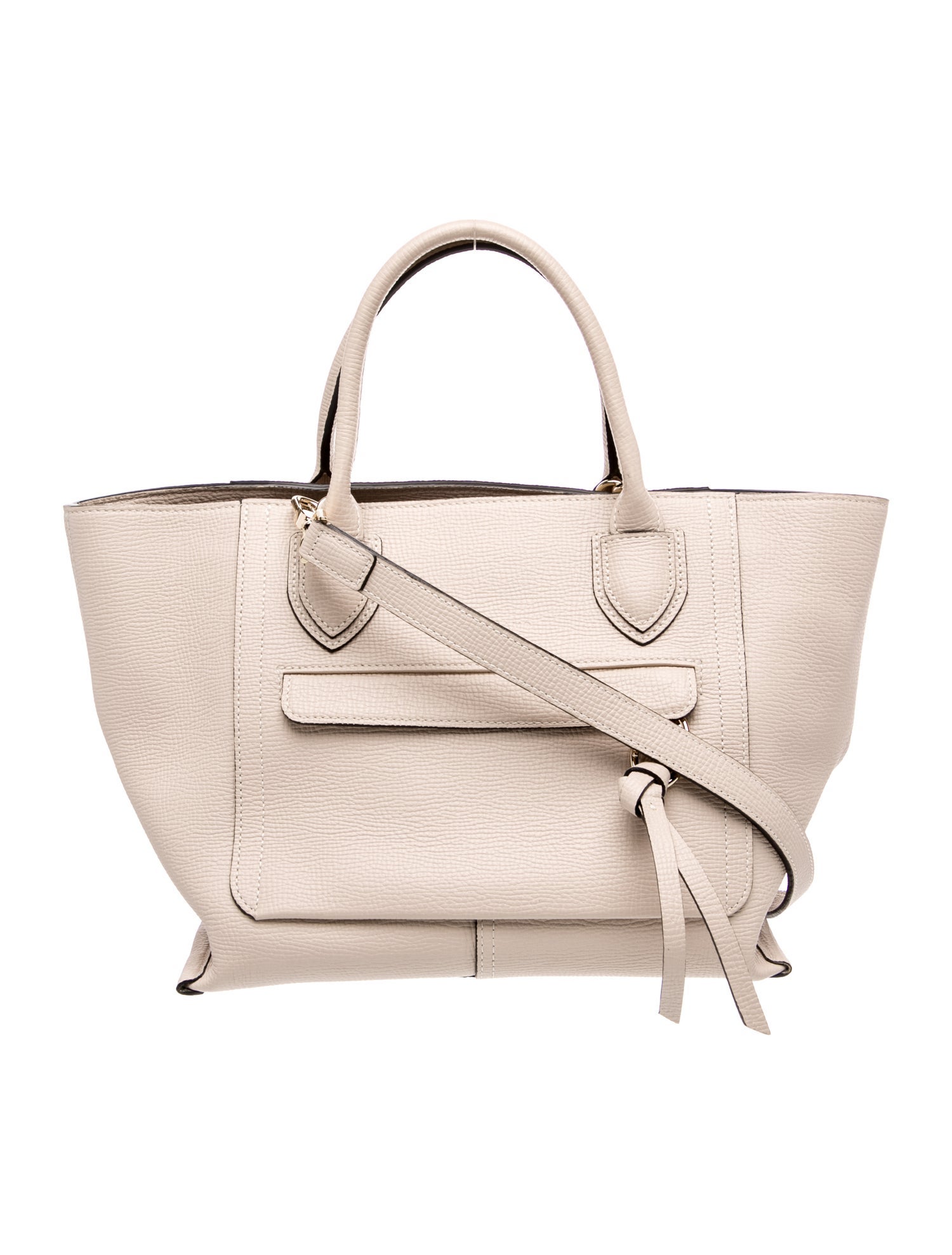 Leather Top Handle Bag