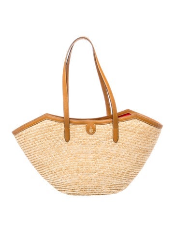 Straw Bucket Bag