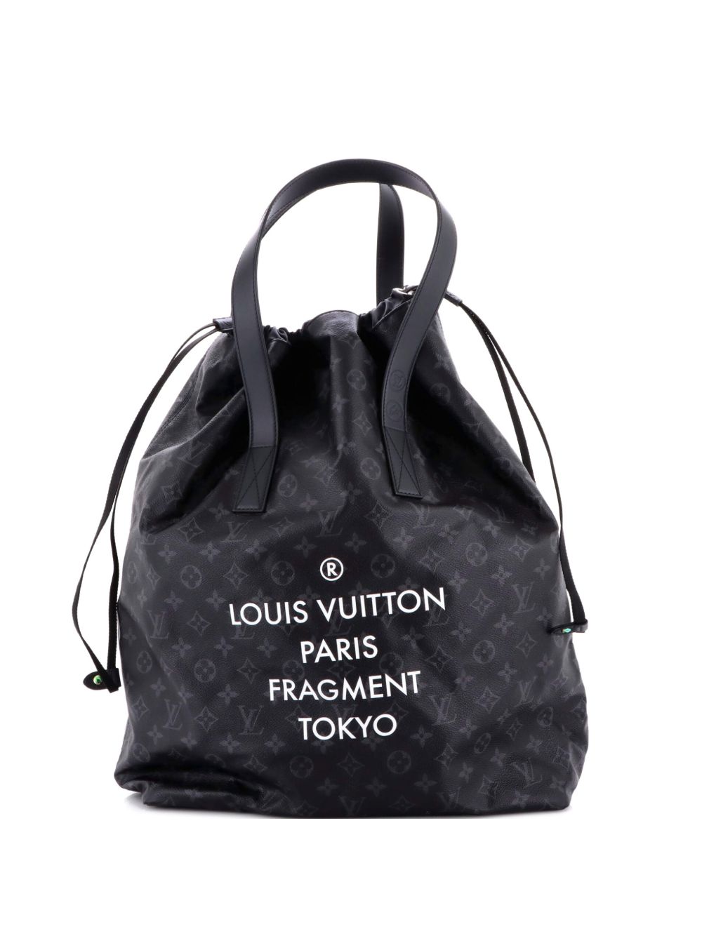 Cabas Light Drawstring Bag Flash Fragment Monogram Eclipse Canvas tote bag