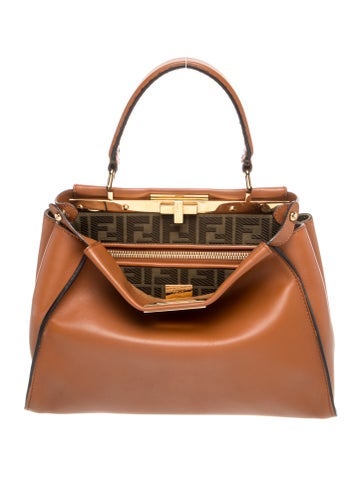 Leather Peekaboo Medium