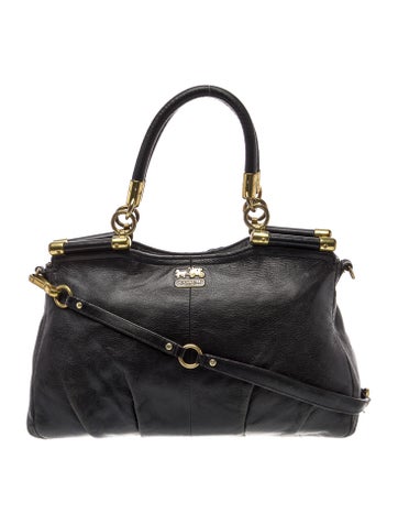Leather Top Handle Bag
