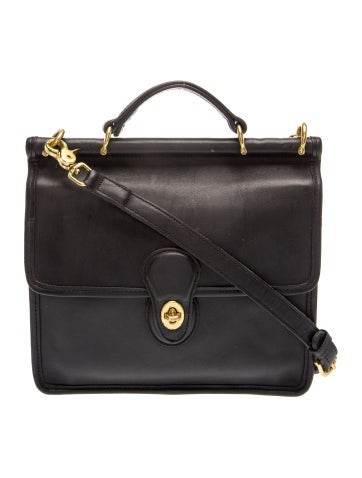 Leather Top Handle Bag