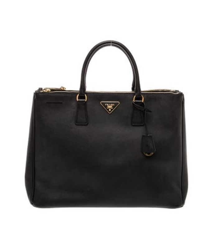 Prada Saffiano Lux Leather Galleria Double Zip Large