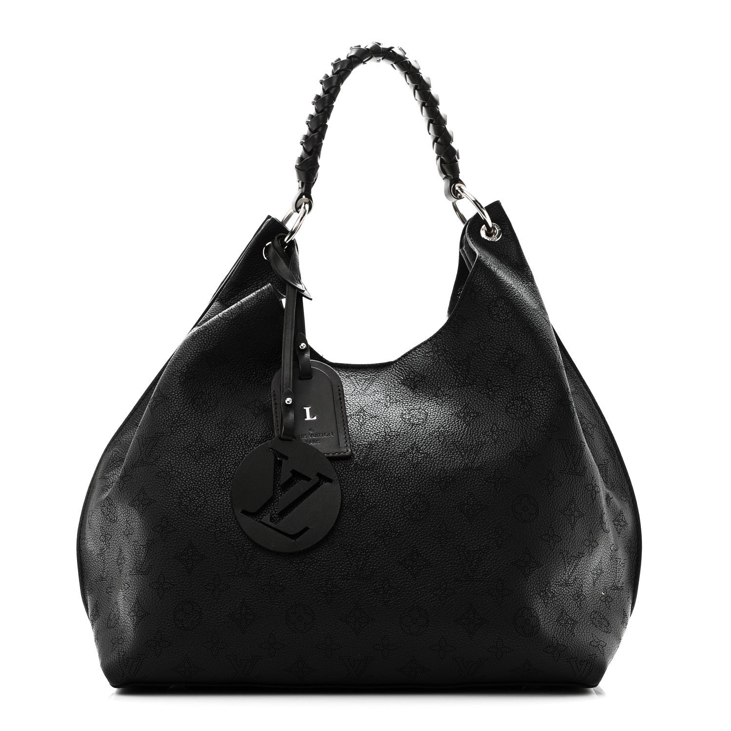 Louis Vuitton Mahina Carmel Hobo Black