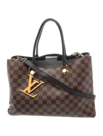 Damier Ebene Top Handle Bag MM