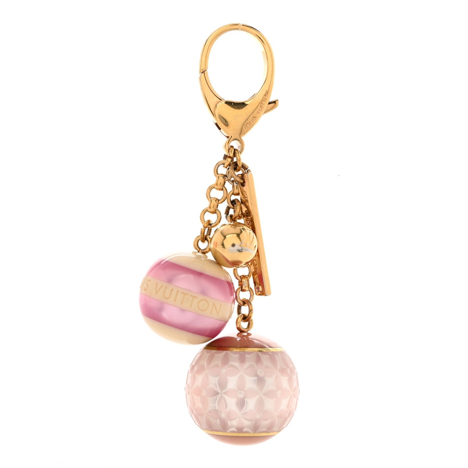 Louis Vuitton Mini Lin Croisette Bag Charm Violet