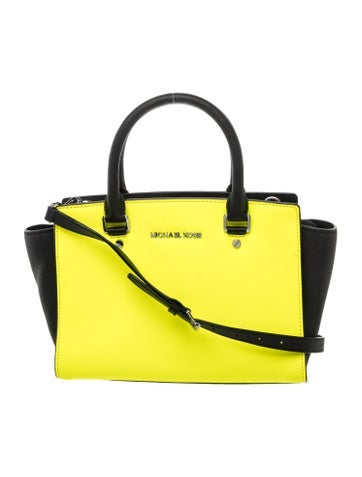 Leather Top Handle Bag