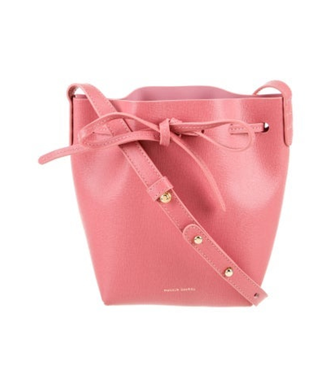 Mansur Gavriel Gavriel Saffiano Leather Bucket Bag