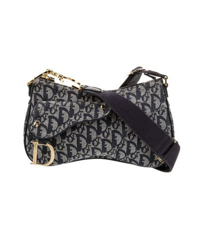 Dior Dior Canvas Shoulder Bag