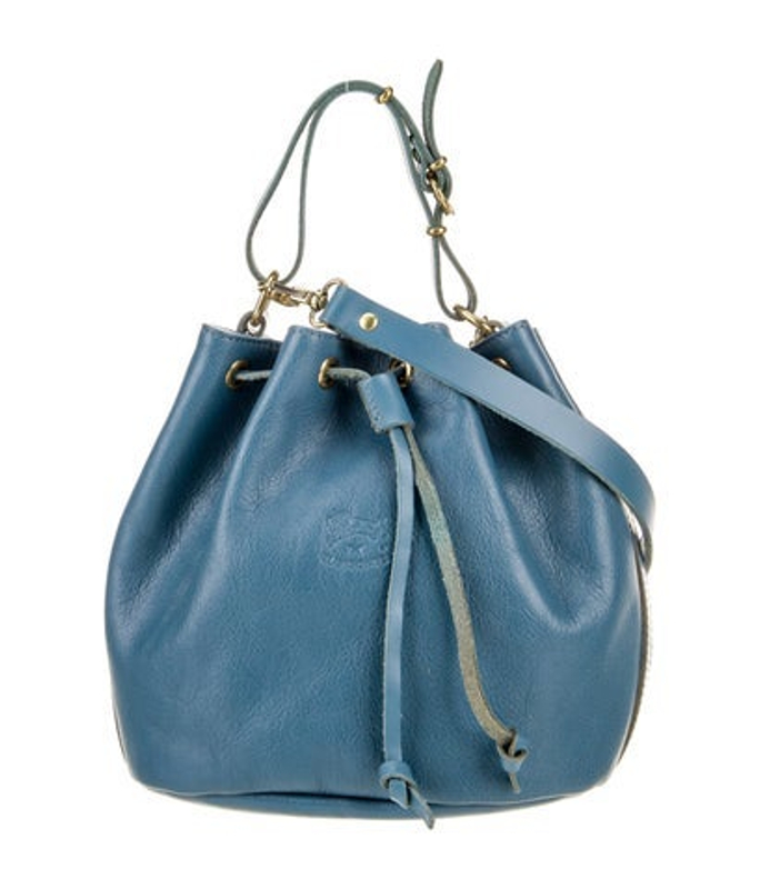 Il Bisonte Bisonte Leather Bucket Bag