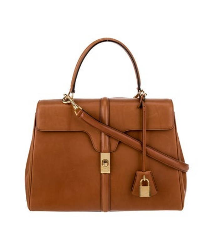 Celine Leather Shoulder Bag
