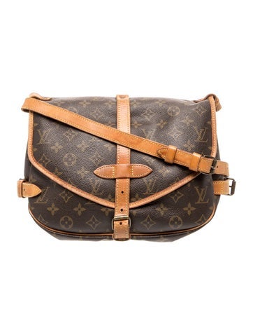 LV Monogram Saumur 30 Vintage