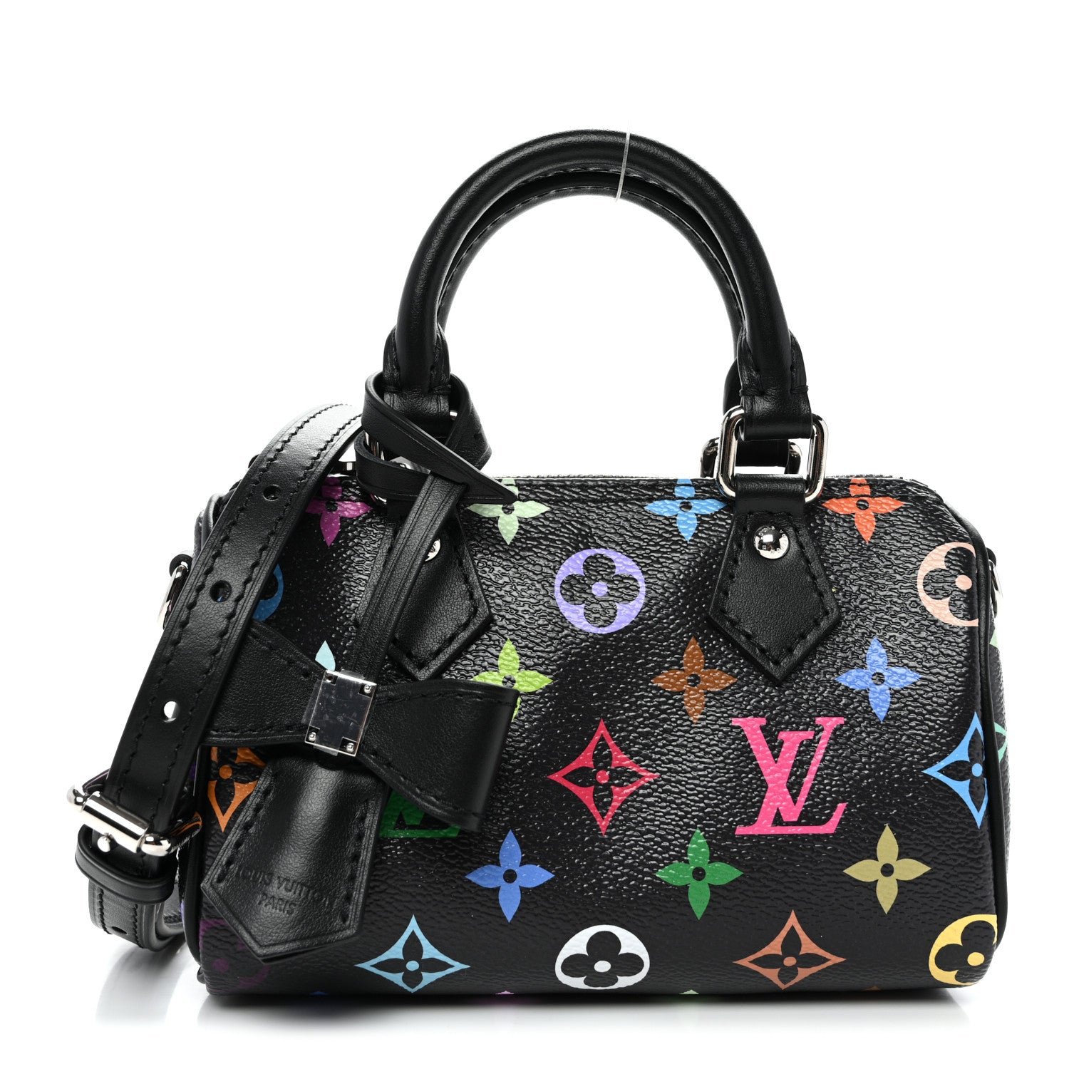 Louis Vuitton LV x TM Monogram Multicolor Nano Speedy Black