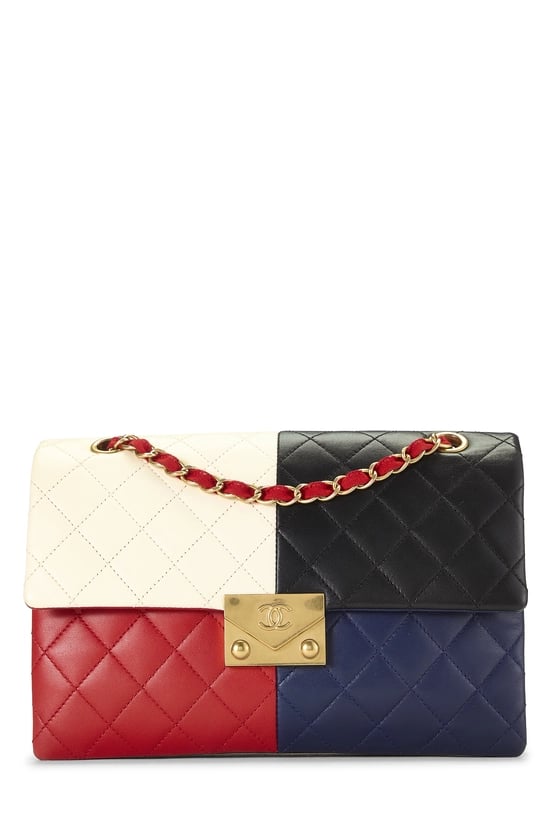 Chanel Multicolor Lambskin Pagoda Flap