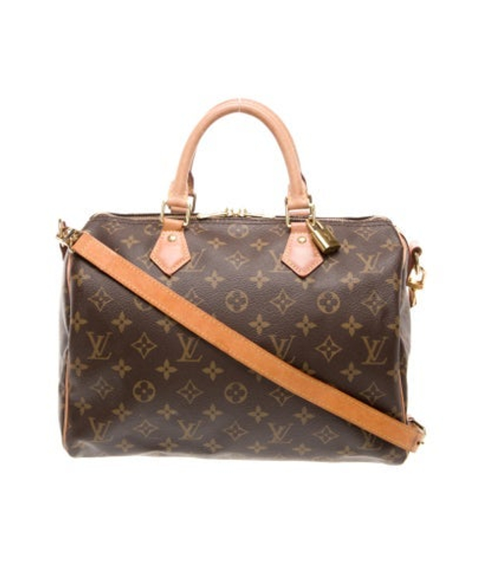 Louis Vuitton Vuitton Lv Monogram Speedy Bandouliere 30