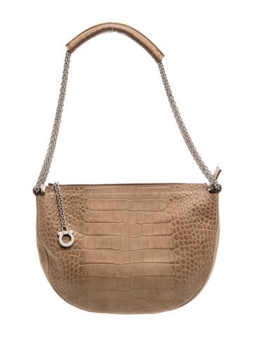 Salvatore Ferragamo Gancio Top Handle Bag