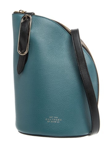 Smythson Leather Crossbody Bag