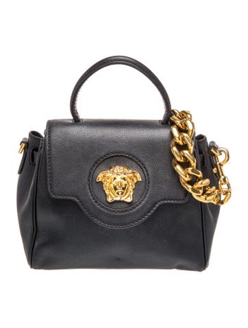 Chain-Link Top Handle Bag