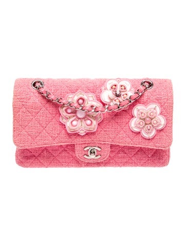 Medium Flower Classic Double Flap Bag
