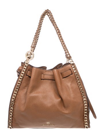 Leather Top Handle Bag