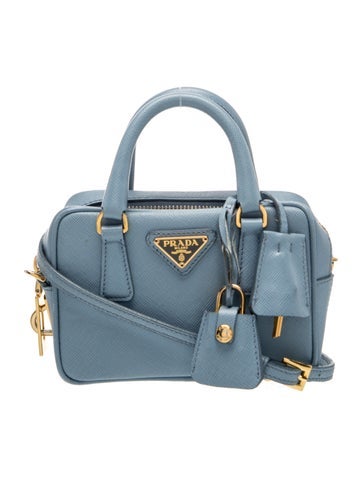 Saffiano Leather Top Handle Bag