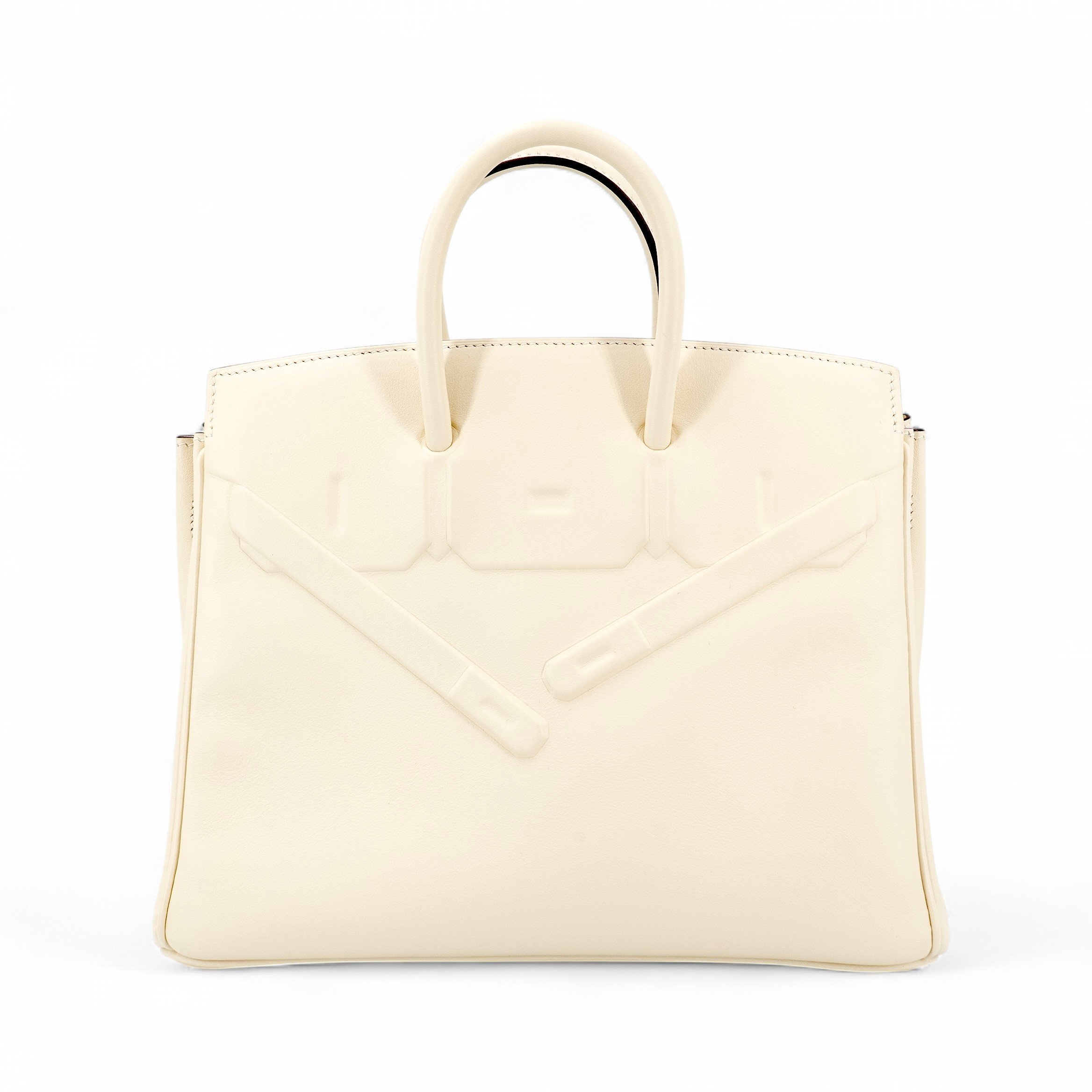 Hermes Unused ( Rank NS ) HERMÈS Limited Edition Birkin 25 Shadow Nata (I2) Swift K (2025)