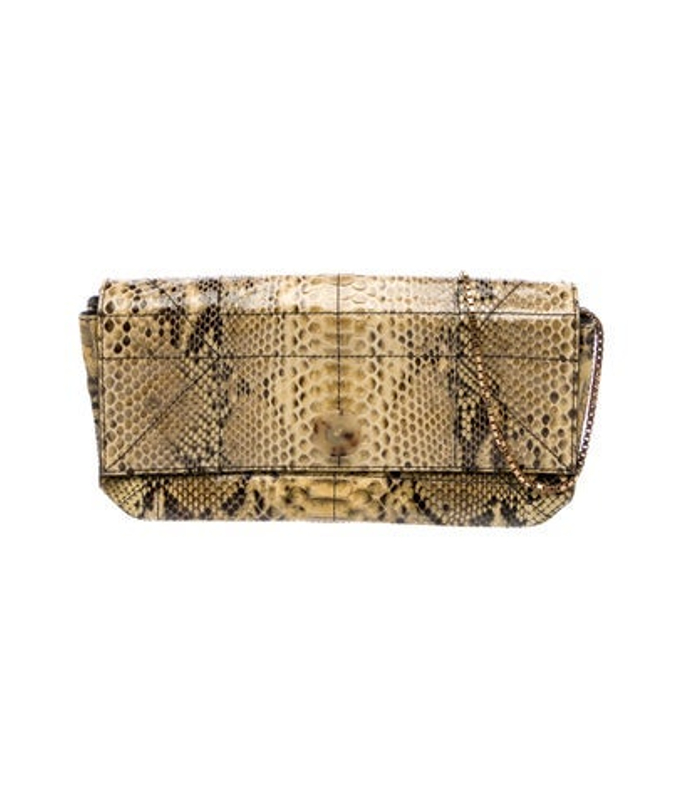 Lanvin Snakeskin Clutch