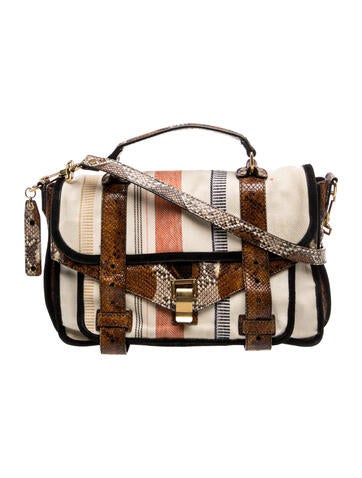 Canvas Top Handle Bag