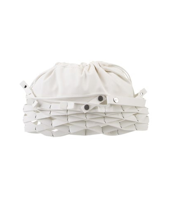 Issey Miyake Miyake Leather Crossbody Bag