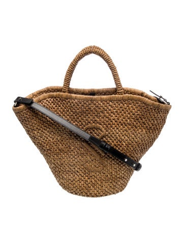 Raffia Bucket Bag