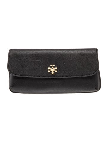Saffiano Leather Clutch