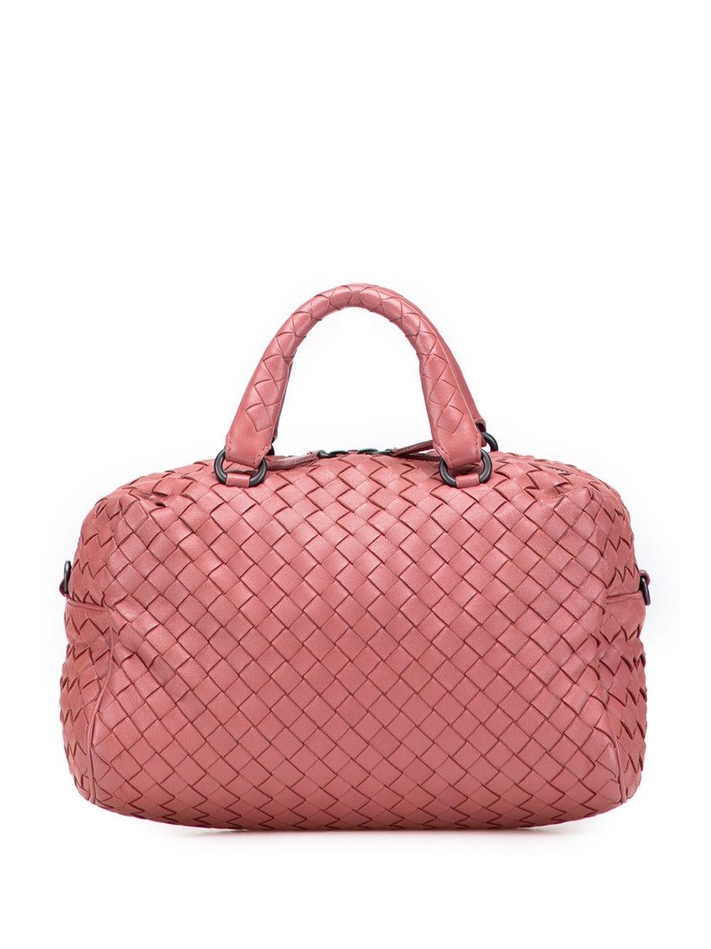 2012-2025 Nappa Intrecciato Bosto boston bag