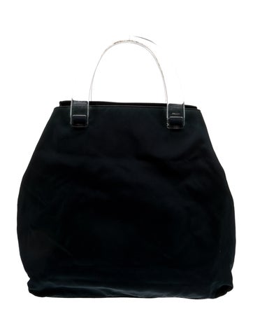 Vela Nylon Top Handle Bag