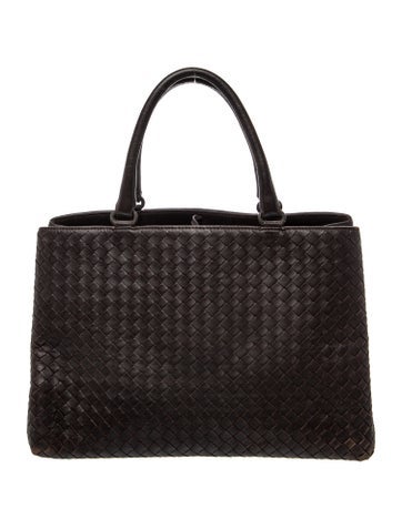 Intrecciato Top Handle Bag Vintage