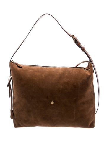 Suede Mott Messenger Bag